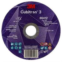 3M Cubitron 3 kapskiva, 86412, 36+, T41, 125 mm x 1,6 mm x 22,23 mm, E