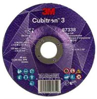 3M Cubitron 3 kapskiva, 87338, 36+, T42, 125 mm x 3 mm x 22,23 mm, EN,
