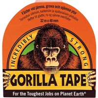 VÄVTEJP GORILLA 48MMX32M SVART