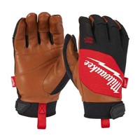 HANDSKE HYBRID LEATHER - XXL/11