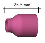 Gaskåpa nr4 6.5/25.5mm 53 N 59