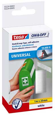 KARDBORRBAND 20MMX2,5M VIT