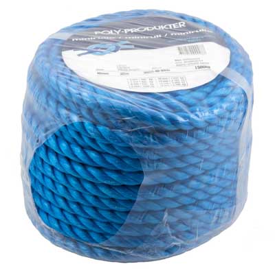 TÅGVIRKE PP 3-SL 10MMX30M BLÅ