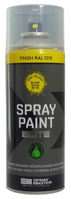 SPRAYFÄRG ELITE GUL BLANK