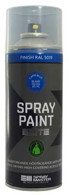 SPRAYFÄRG ELITE BLÅ BLANK