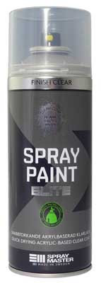 SPRAYFÄRG ELITE KLARLACK BLANK