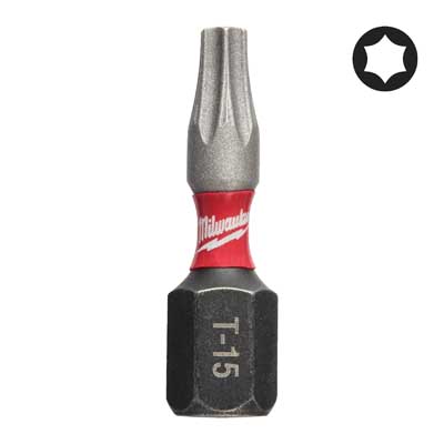 BITS SHOCKWAVE TX15X25MM 2P