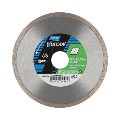 DIAMANTKAPKLINGA VULCAN TILE NOR 125x5x1,7x22,23