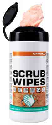 MACO Scrub Wipes Extreme Orange 75st