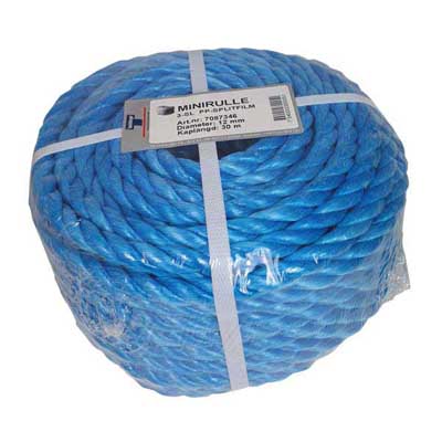 TÅGVIRKE PP BLÅ 12 MM RLE=30M