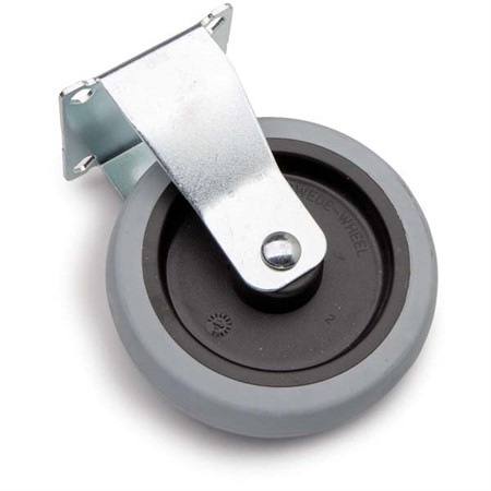 HJUL FAST 100MM M PLATTA 60X60MM