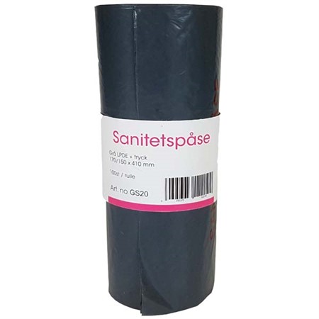 SANITETSPÅSE 5L 100ST/RLE