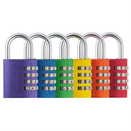 HÄNGLÅS 145/40 RAINBOW KOMBI ABUS