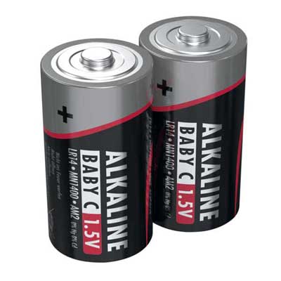 BATTERI C/LR14 1,5V 2P