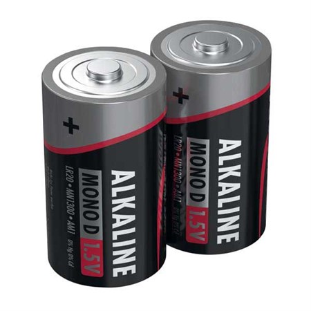 BATTERI D/LR20 1,5V 2P