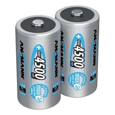 BATTERI C 4500MAH 2P LADDBAR