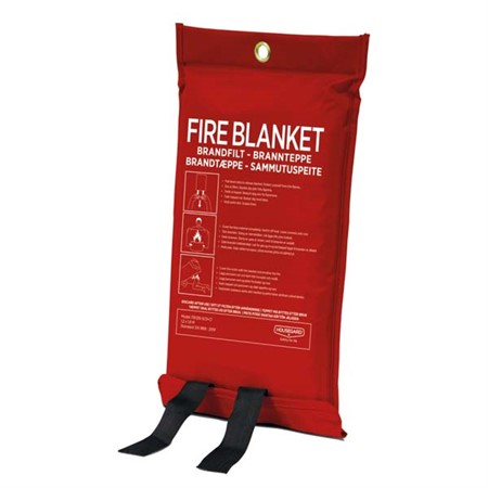 BRANDFILT RÖD 120X180     HOUSEGARD