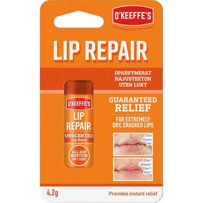 LÄPPBALSAM OKEEFFES LIP REPAIR