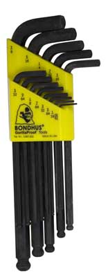 "BLX13 Insexnyckelsats kula 13d 0.050-3/8"" Bondhus"