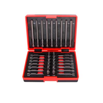 T-B037 Bitssats 37 bits 25,50 & 90mm bits Tecos