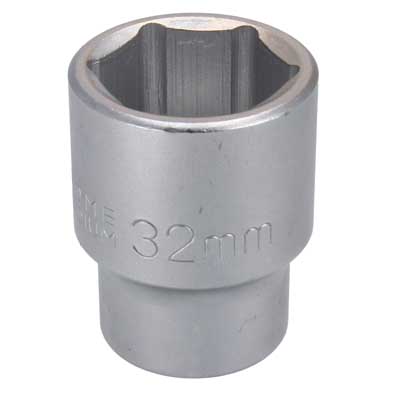 "Hylsa 32mm, L55mm x 3/4"" Flankdrive Tecos"