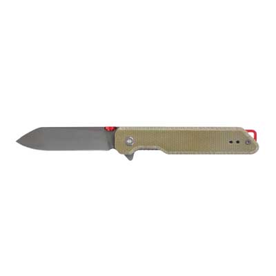 Foldekniv ST6795 med AUS 8 Kuglelejer og canvas micarta