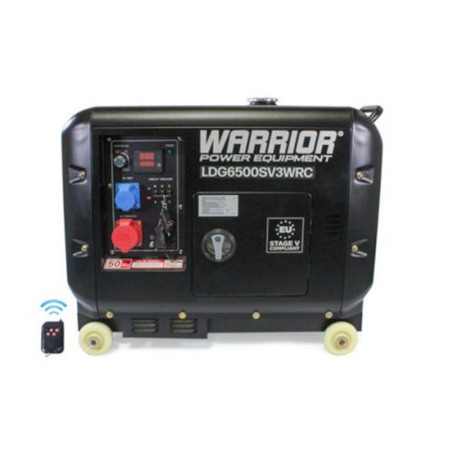 Warrior 6.25 kVa Dieselelverk, 3-fas